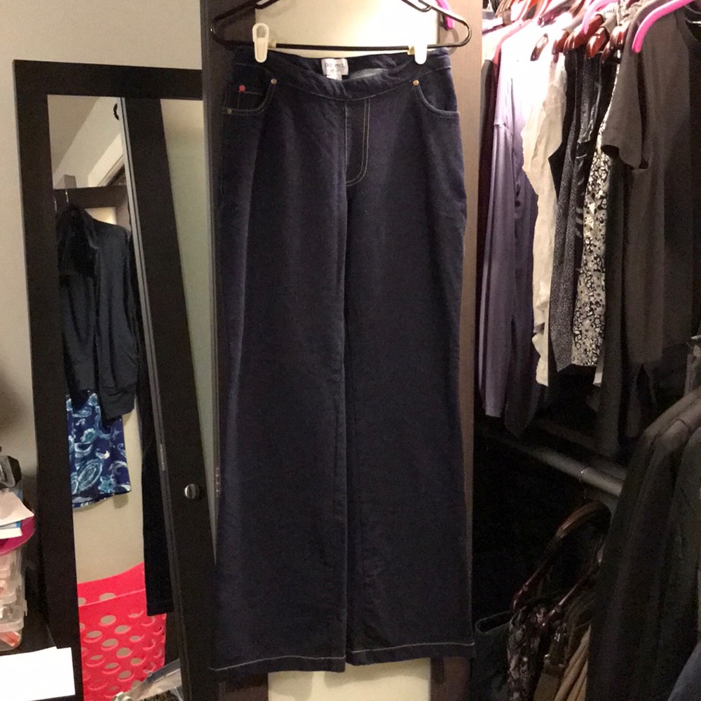 COPY - Pajama jeans wide leg denim pants